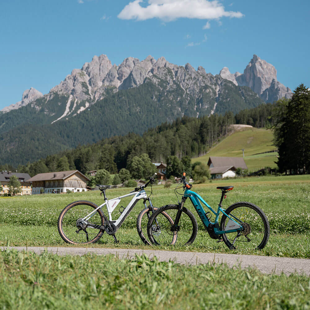 Bike paradise of the Dolomites