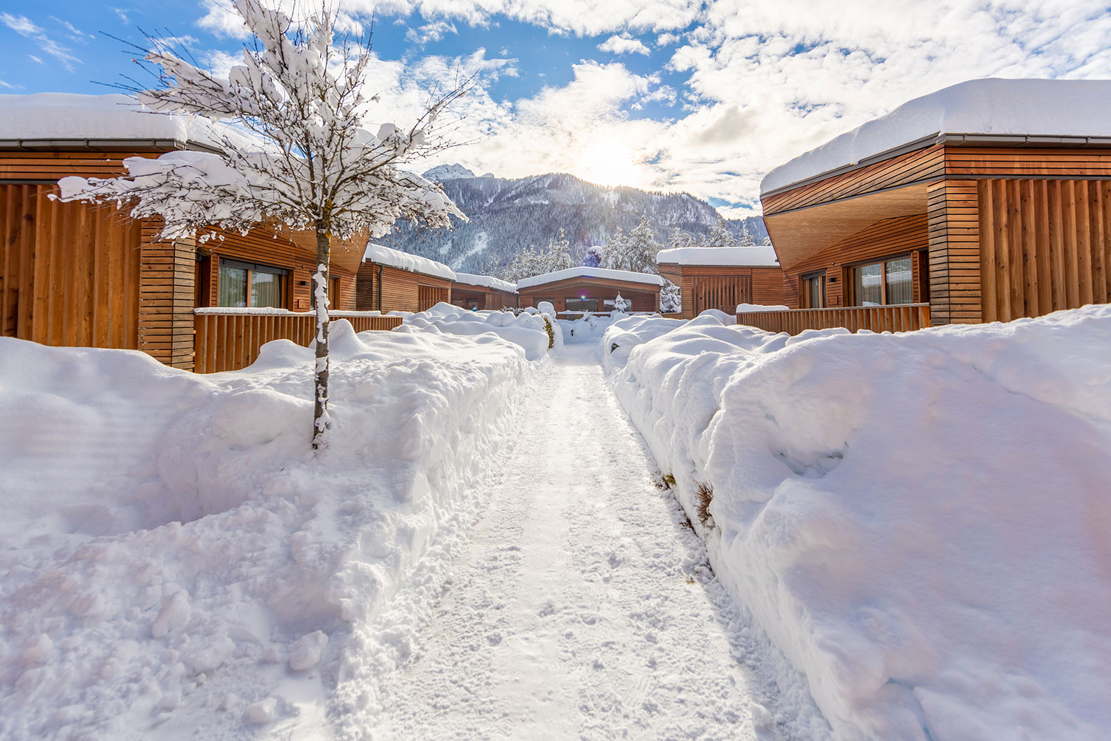 Winter-Glamping in Toblach