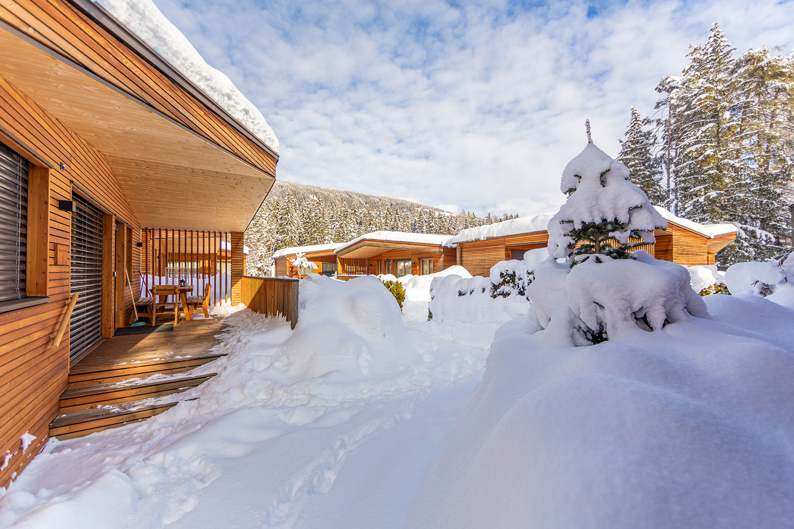 Winter - Alpine Lodges Camping Olympia