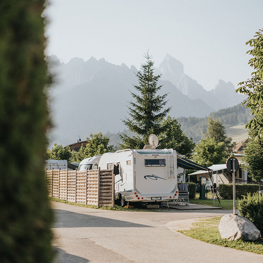Campingplatz in Toblach