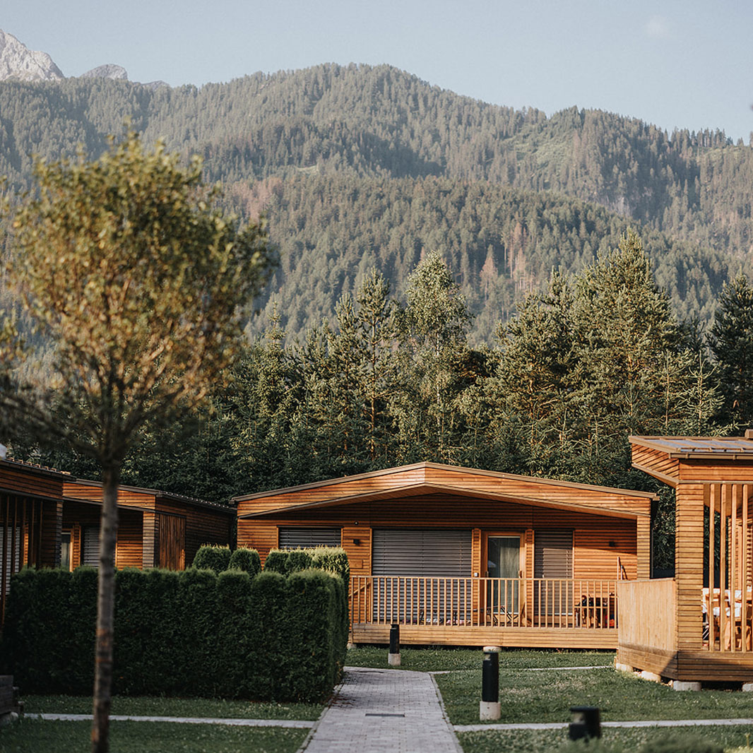 Luxus-Bungalow in Toblach